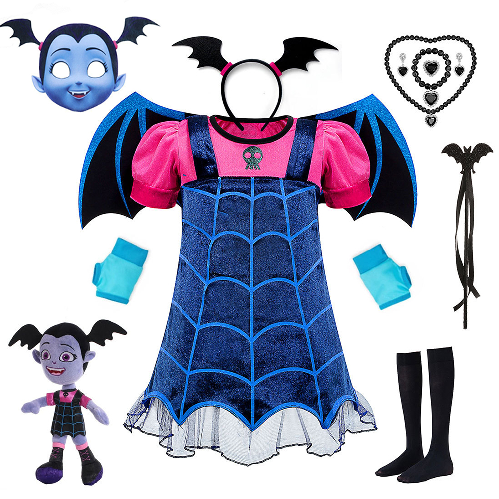 Baby Clothing Sizes - Girls Junior Vampirina Dress with Wings