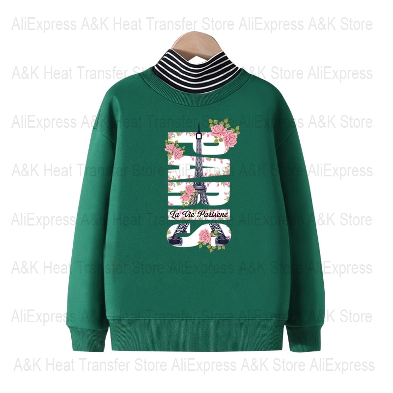 PARIS Letter Iron-On Transfer  - Baby Clothing Paris のレビューと価格