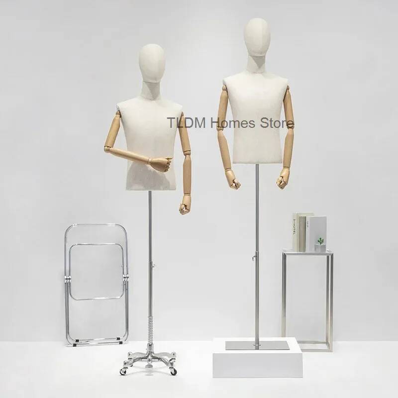 Korean Version Male Half-lengt - Baby Clothing Display Stand のレビューと価格