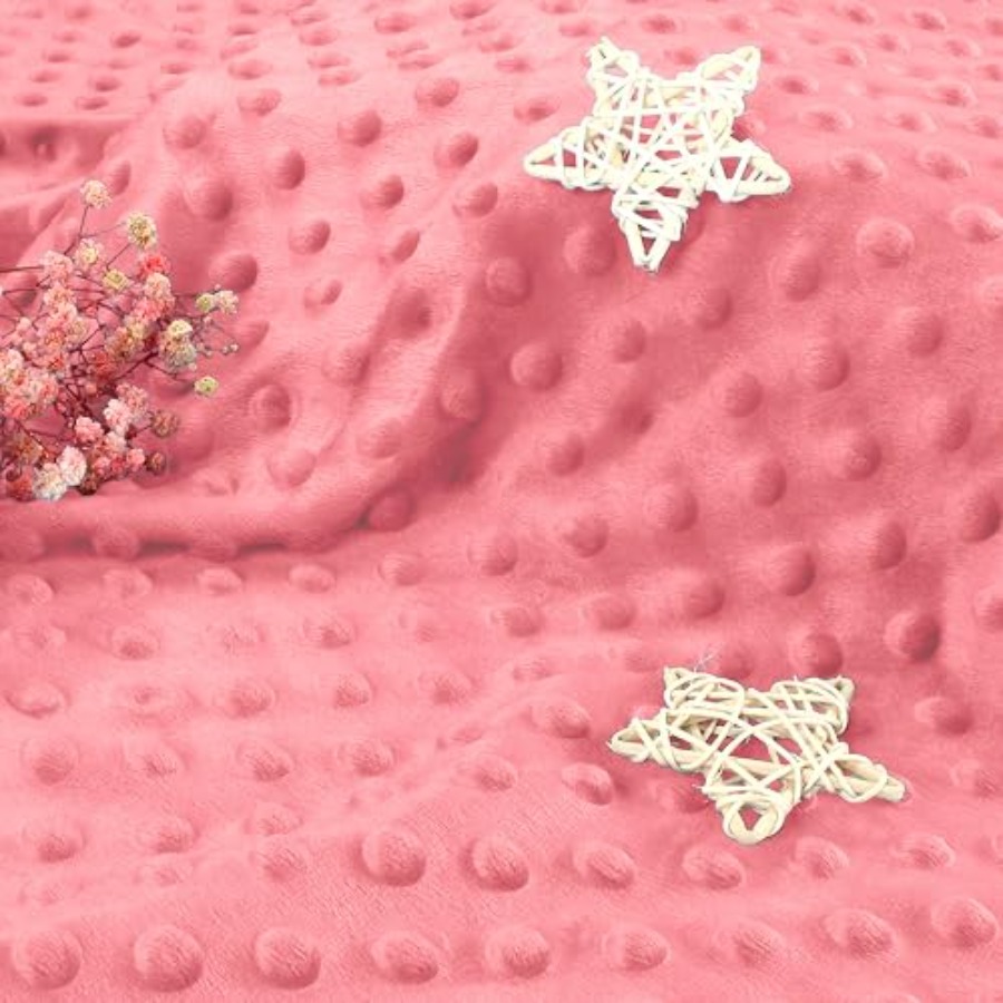 Minky Dot Fabric by The Yard x - Baby X Clothing のレビューと価格