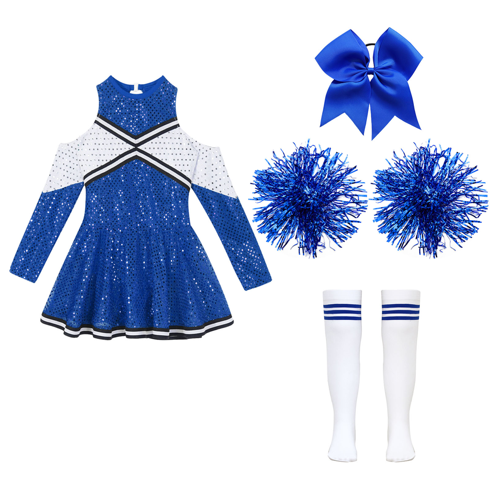 Kids Girls Cheerleading Dance  - Baby Clothing Sizes のレビューと価格