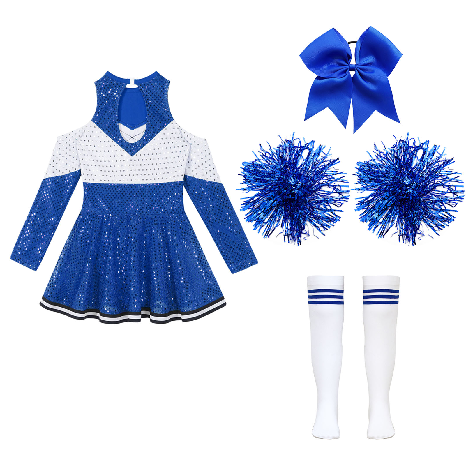 Kids Girls Cheerleading Dance  - Baby Clothing Sizes のレビューと価格