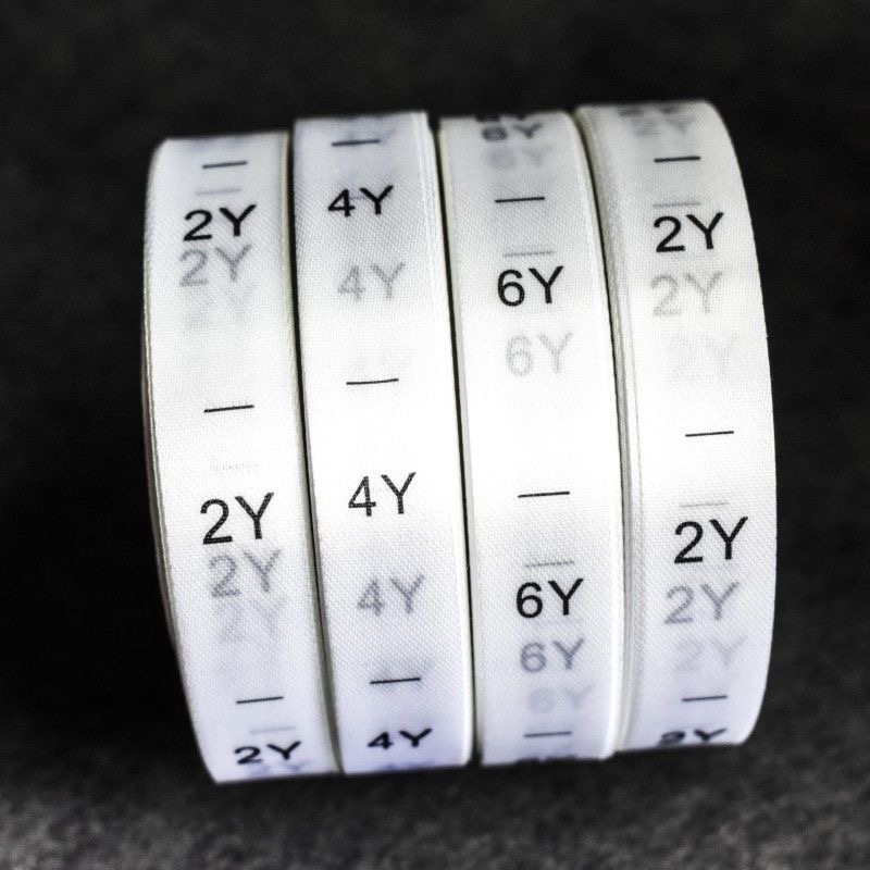 1000pcs/roll  kids size labels - Baby Clothing Tags のレビューと価格