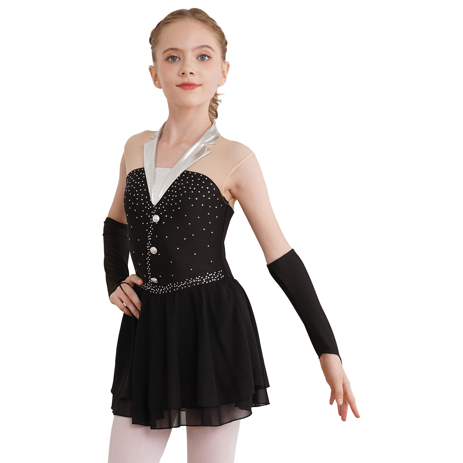 Kids Girls Shiny Ballet Skatin - Baby Clothing Sizes のレビューと価格