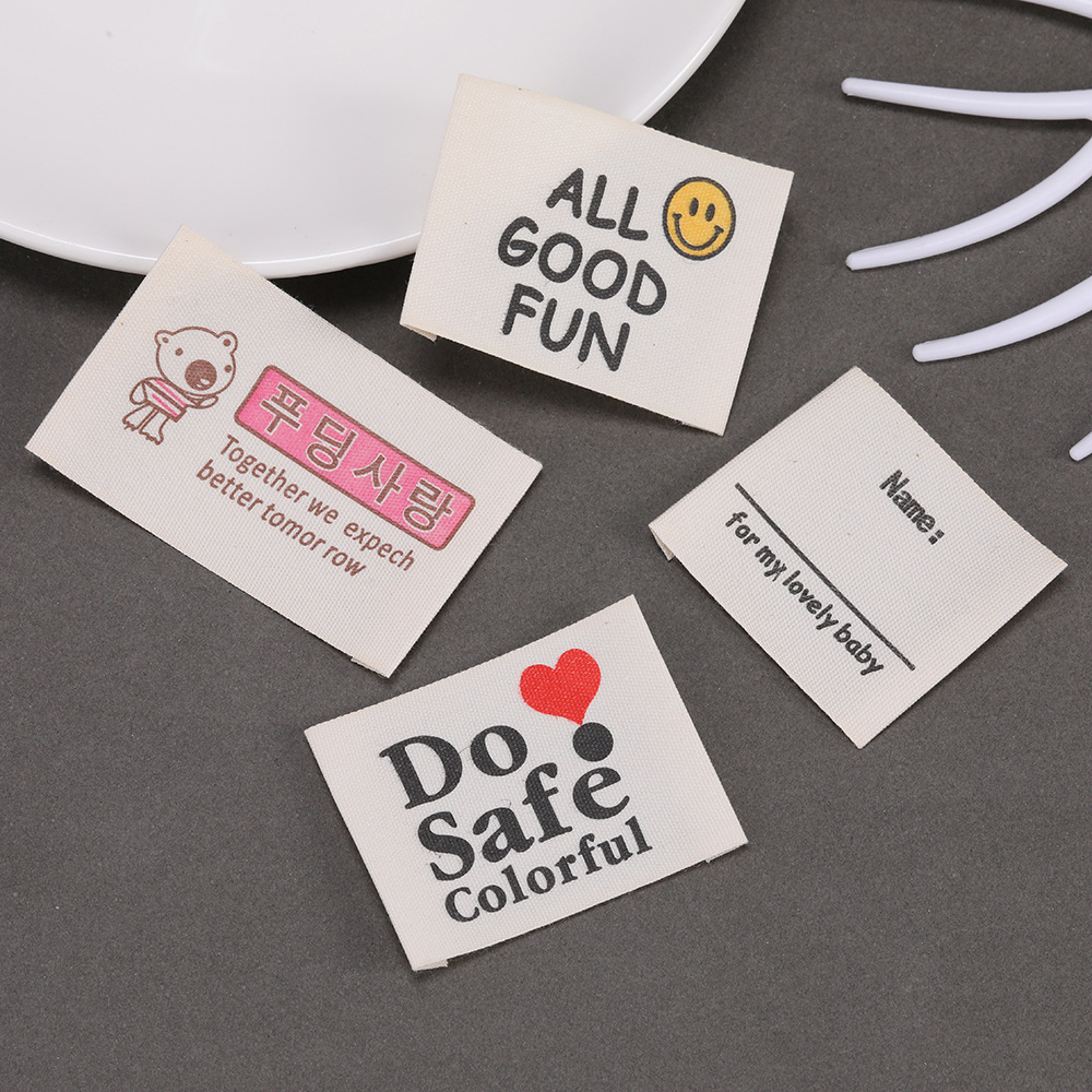 Custom Printed Private Logo La - Baby Clothing Tags のレビューと価格