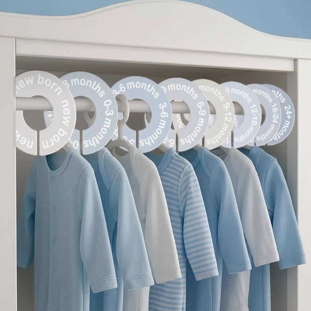 68/9Pcs Organizing Hangers Bab - Baby Clothing Tags のレビューと価格