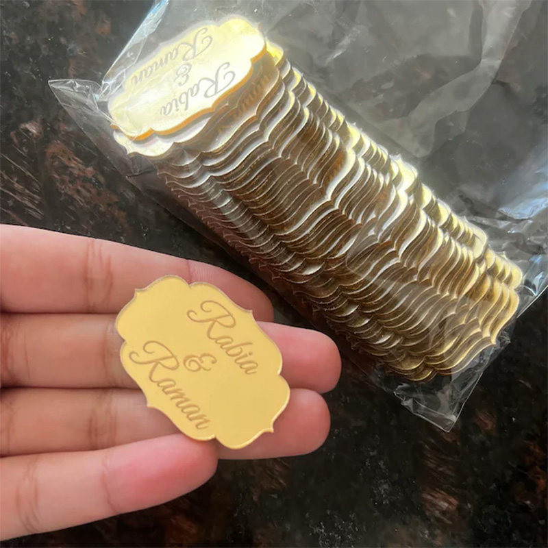 100pcs Personalized Engraved M - Baby Clothing Tags のレビューと価格