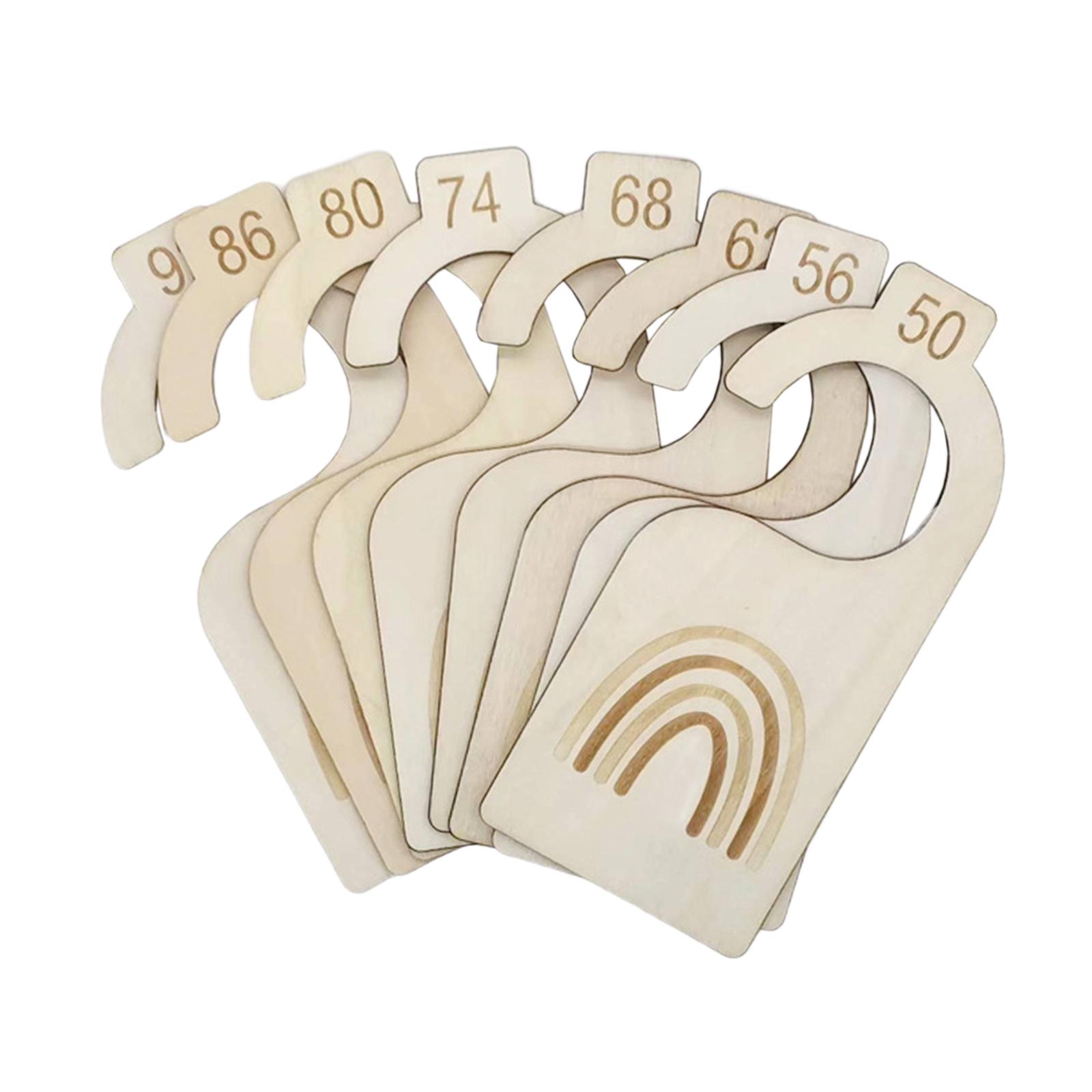 8Pcs Baby Closet Dividers Ador - Baby Clothing Tags のレビューと価格
