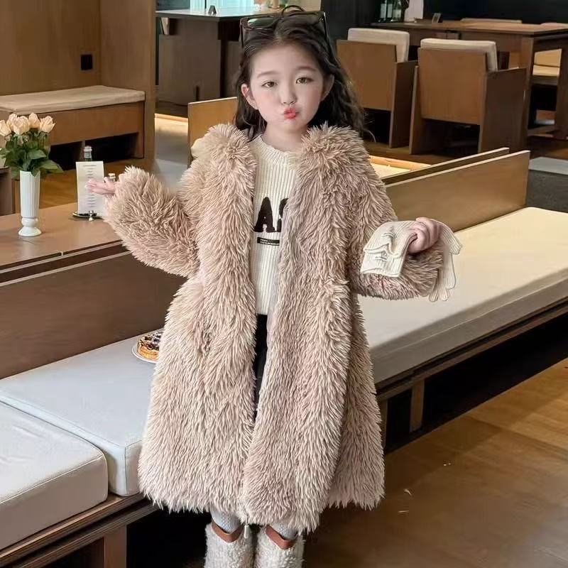 AutumnWinter Girls Fur Coat Ba - Baby X Clothing のレビューと価格