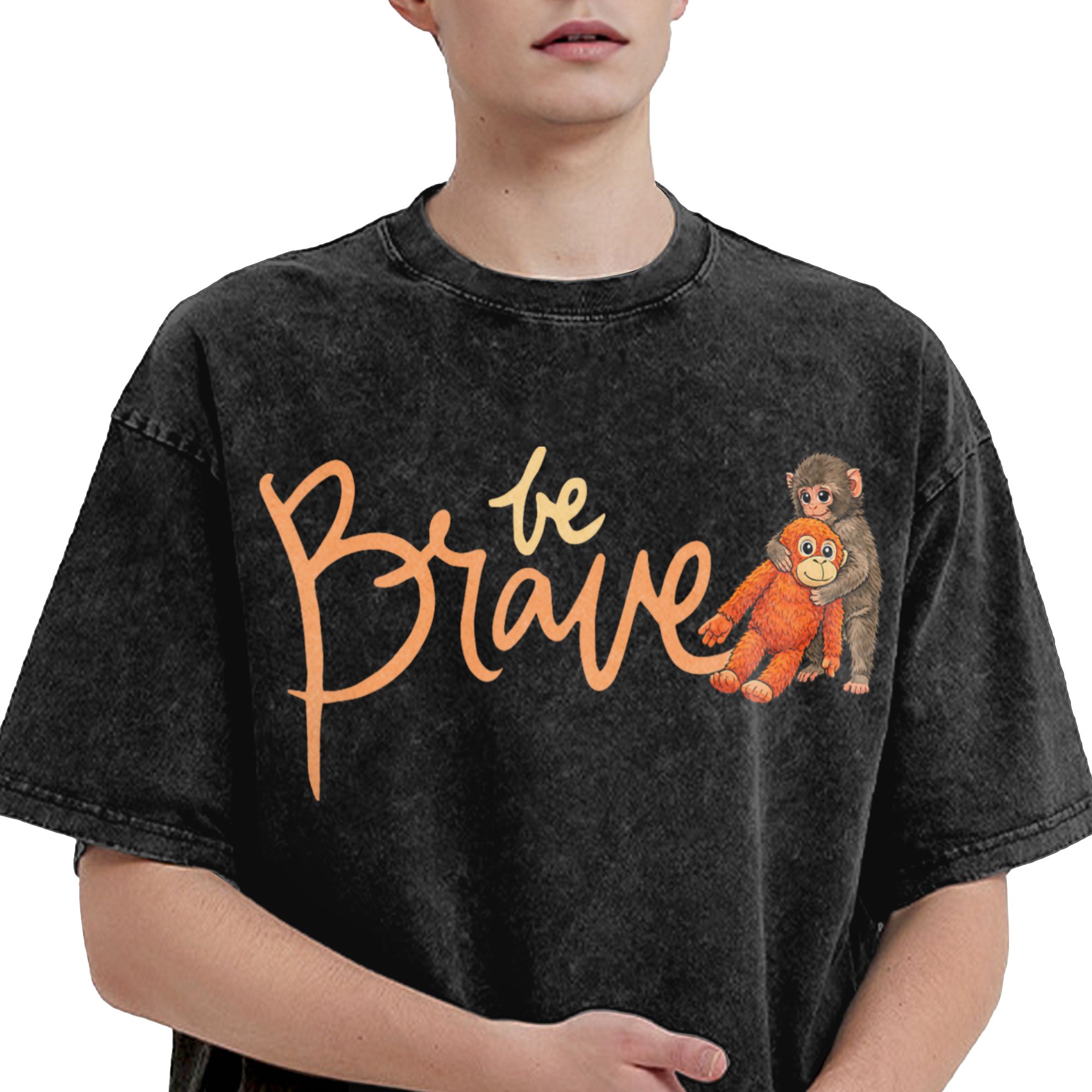 Mens T Shirt Punch Baby Monkey - Baby Zoo Clothing のレビューと価格
