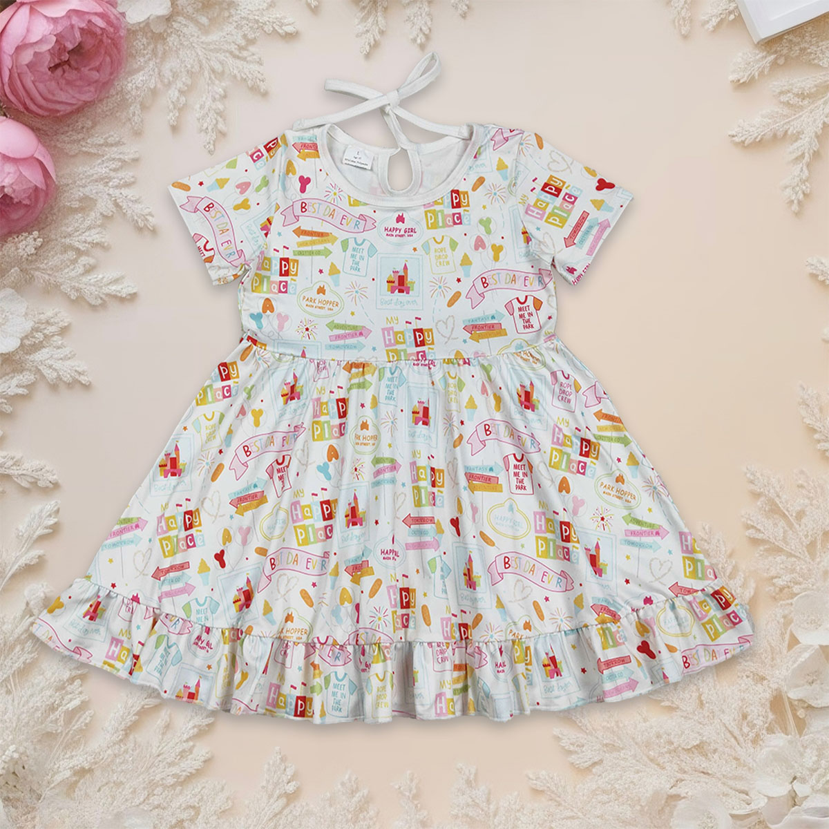 Baby Girl Short Sleeve Happy P - Baby Clothing Places のレビューと価格