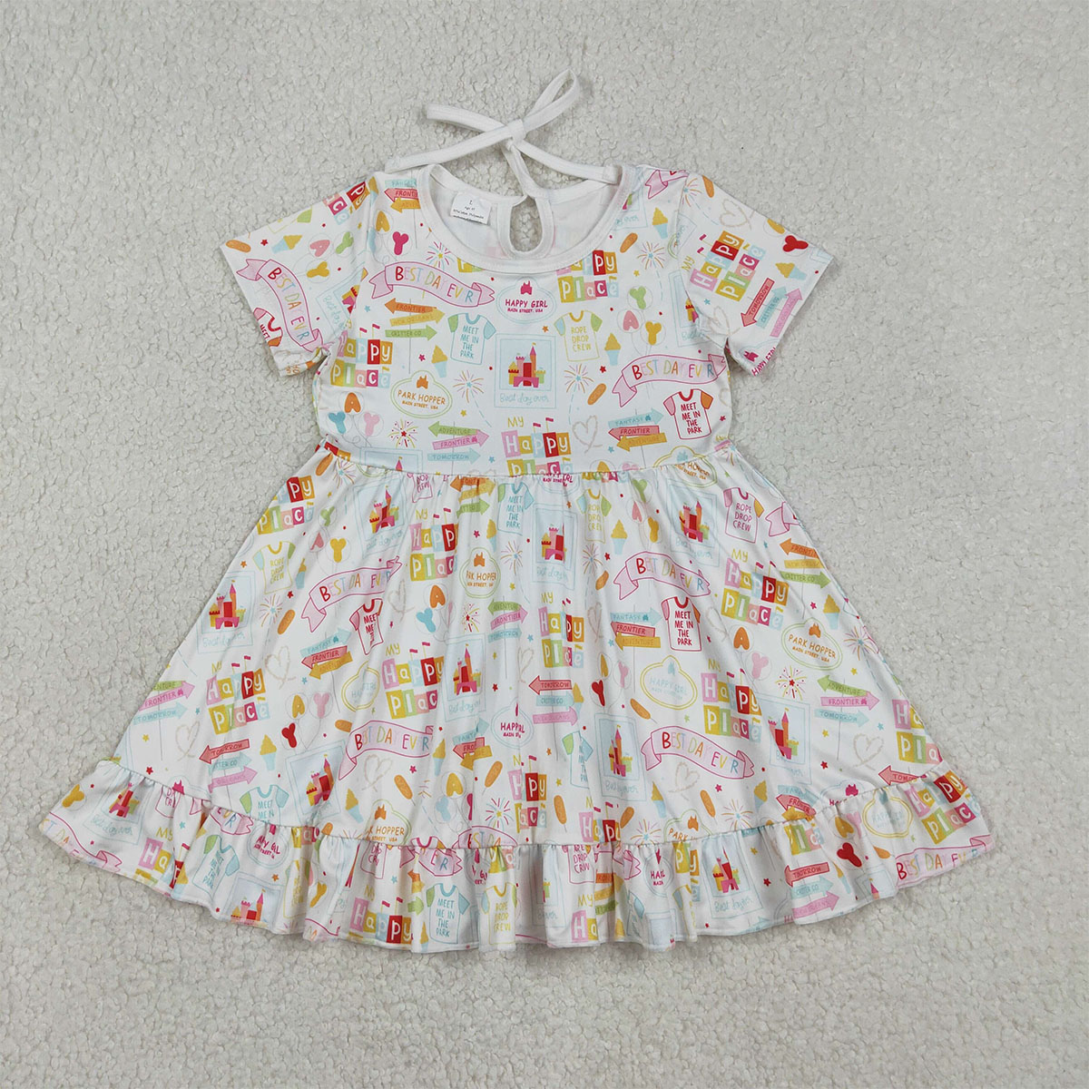 Baby Girl Short Sleeve Happy P - Baby Clothing Places のレビューと価格