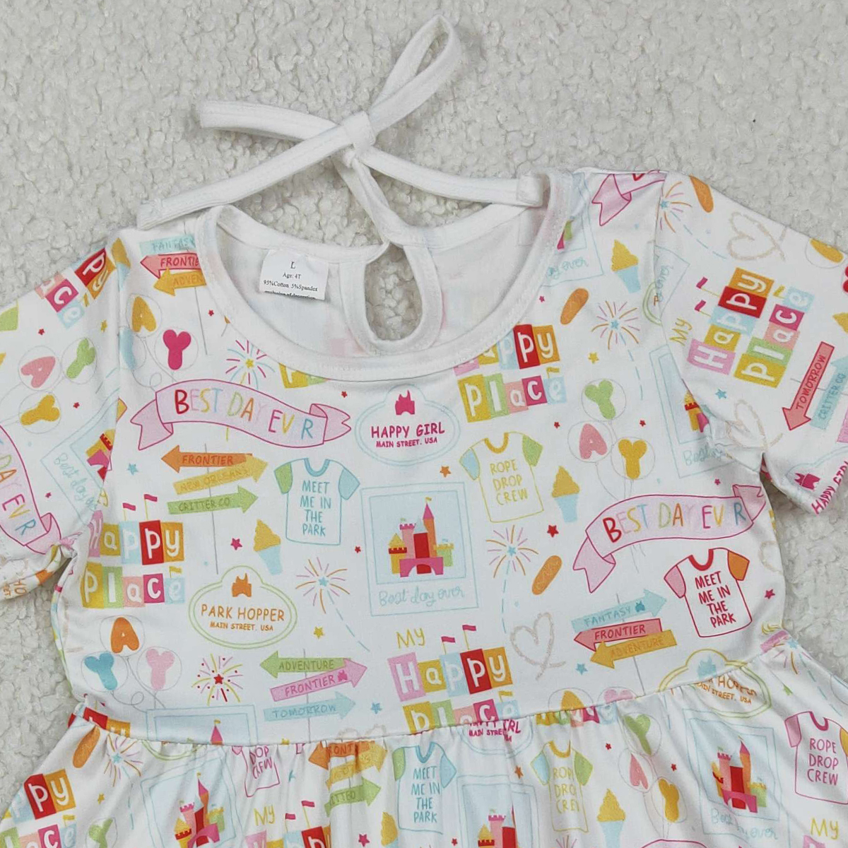 Baby Girl Short Sleeve Happy P - Baby Clothing Places のレビューと価格