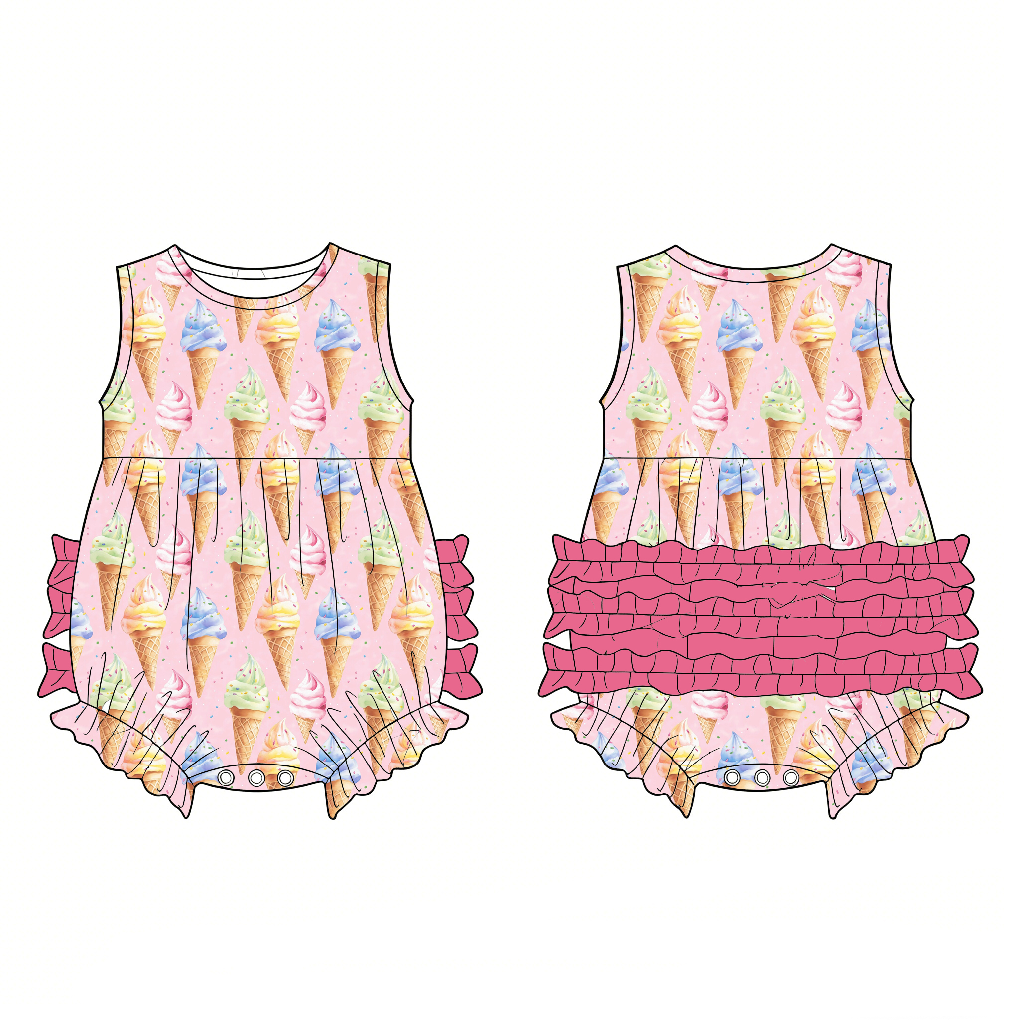 Baby Girls Clothing Cute Print - Baby X Clothing のレビューと価格