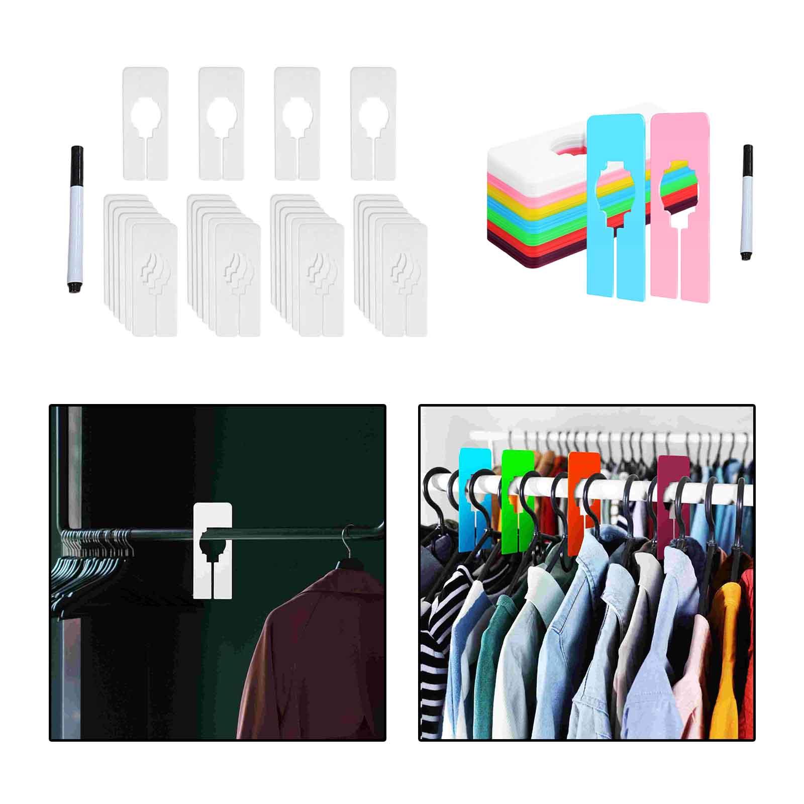 28x Clothing Size Closet Rack  - Baby Clothing Tags のレビューと価格