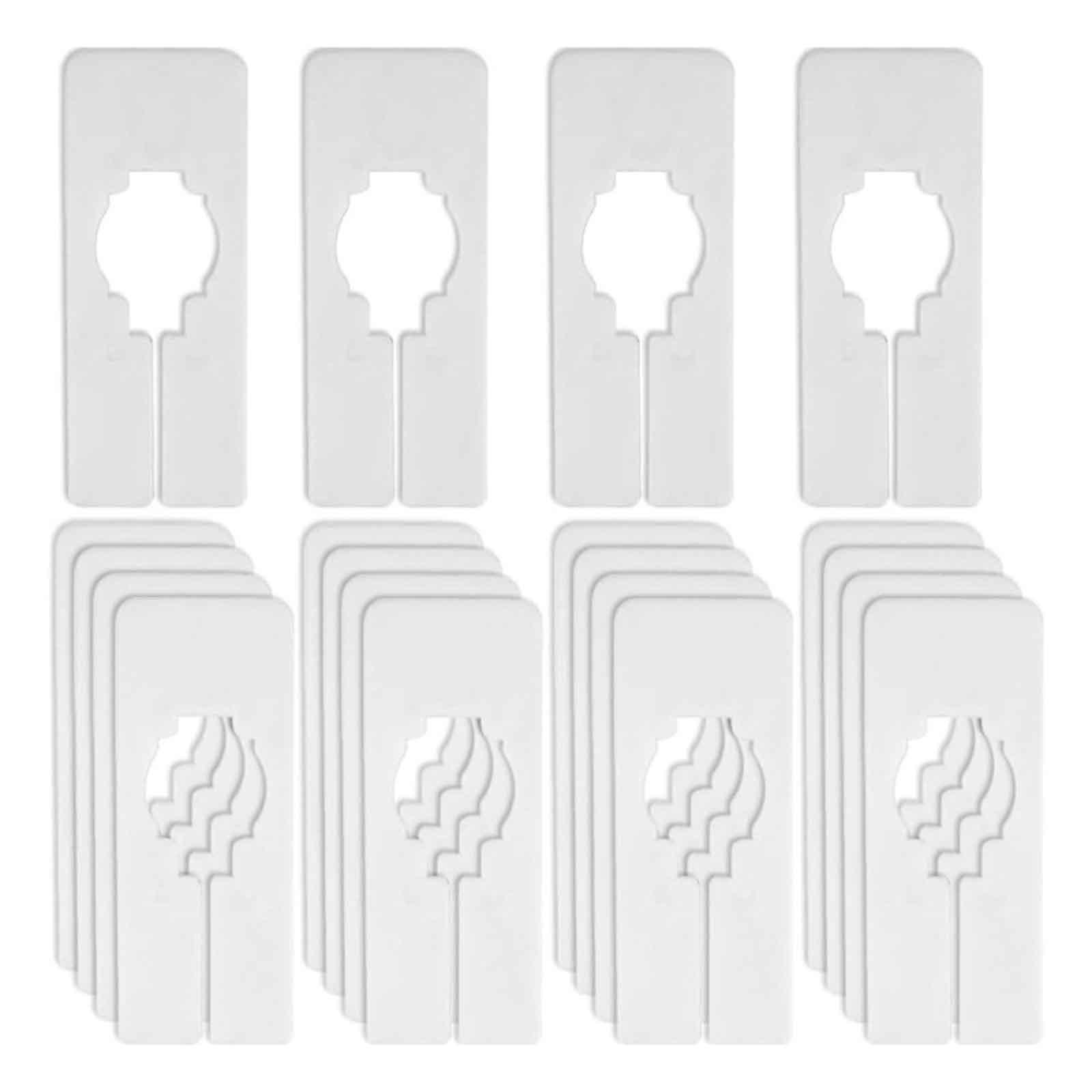 28x Clothing Size Closet Rack  - Baby Clothing Tags のレビューと価格