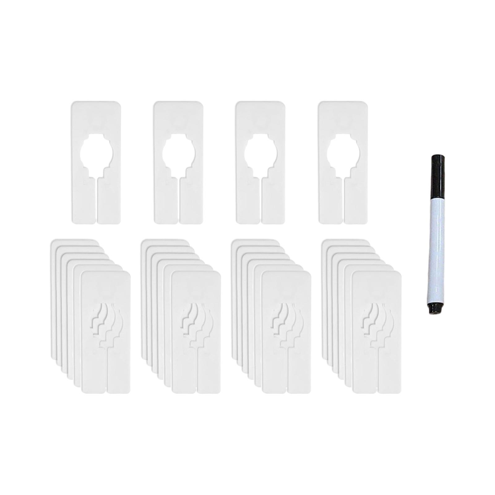 28x Clothing Size Closet Rack  - Baby Clothing Tags のレビューと価格