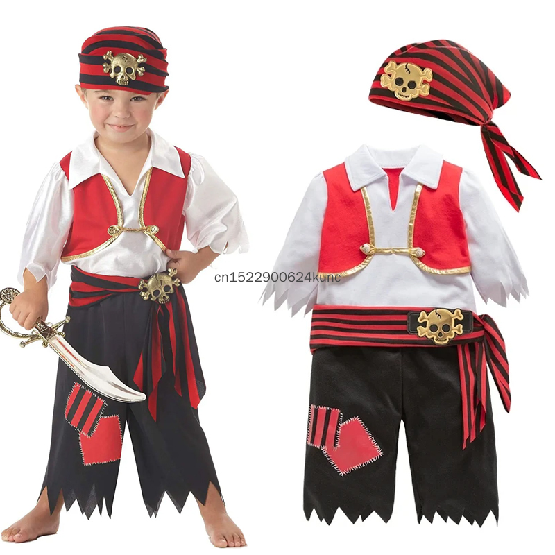 Halloween Carnival Pirate Cost - Baby Clothing Unit のレビューと価格