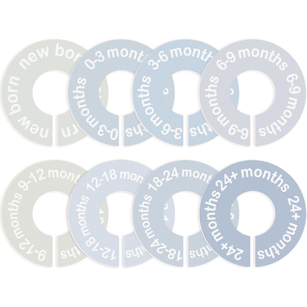 68/9Pcs Organizing Hangers Bab - Baby Clothing Tags のレビューと価格
