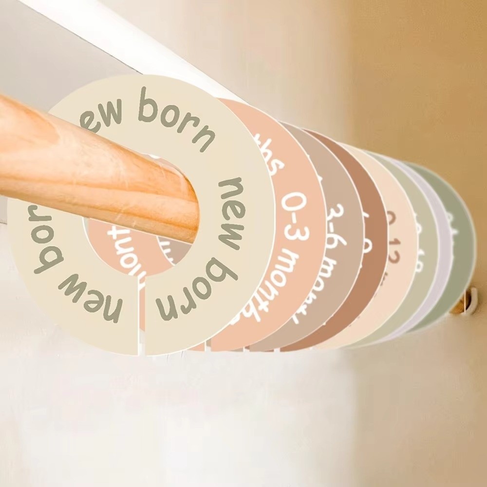 68/9Pcs Organizing Hangers Bab - Baby Clothing Tags のレビューと価格