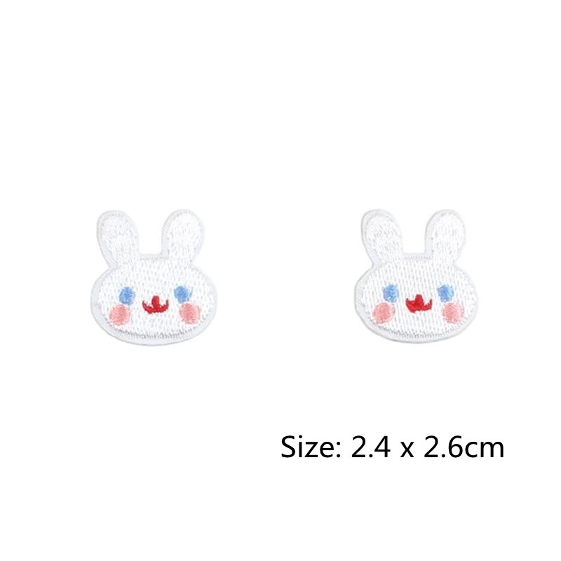 10pcs Iron On Rabbit Patches C - Baby X Clothing のレビューと価格