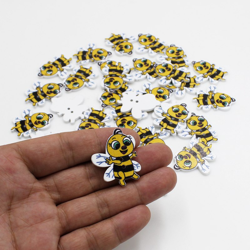 50Pcs New Mixed Cartoon button - Baby X Clothing のレビューと価格