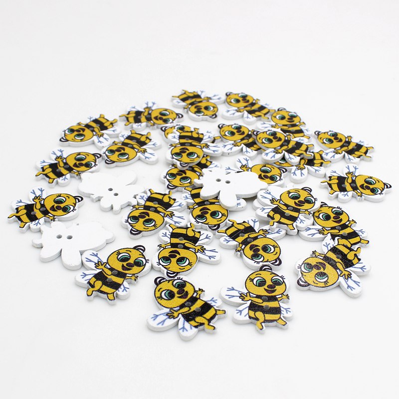 50Pcs New Mixed Cartoon button - Baby X Clothing のレビューと価格