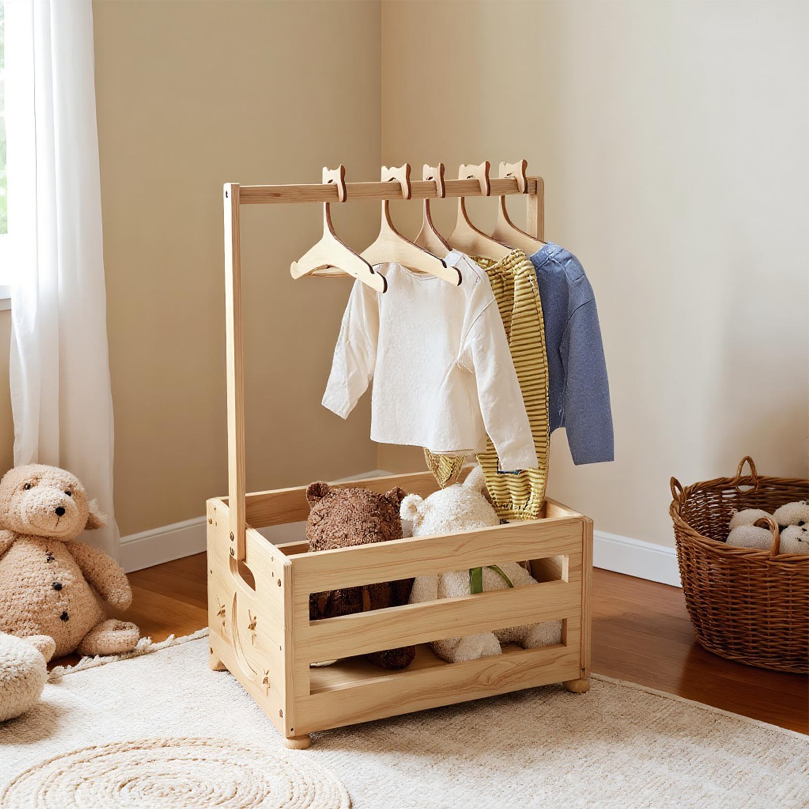 Baby Clothes Storage Box With  - Baby Clothing Rack For Baby Shower のレビューと価格