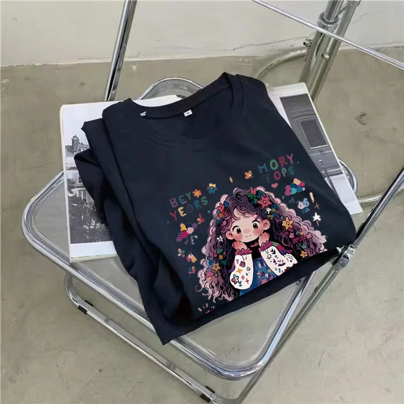 Summer Loose Trend Cartoon Cut - Baby Clothing Sizes のレビューと価格
