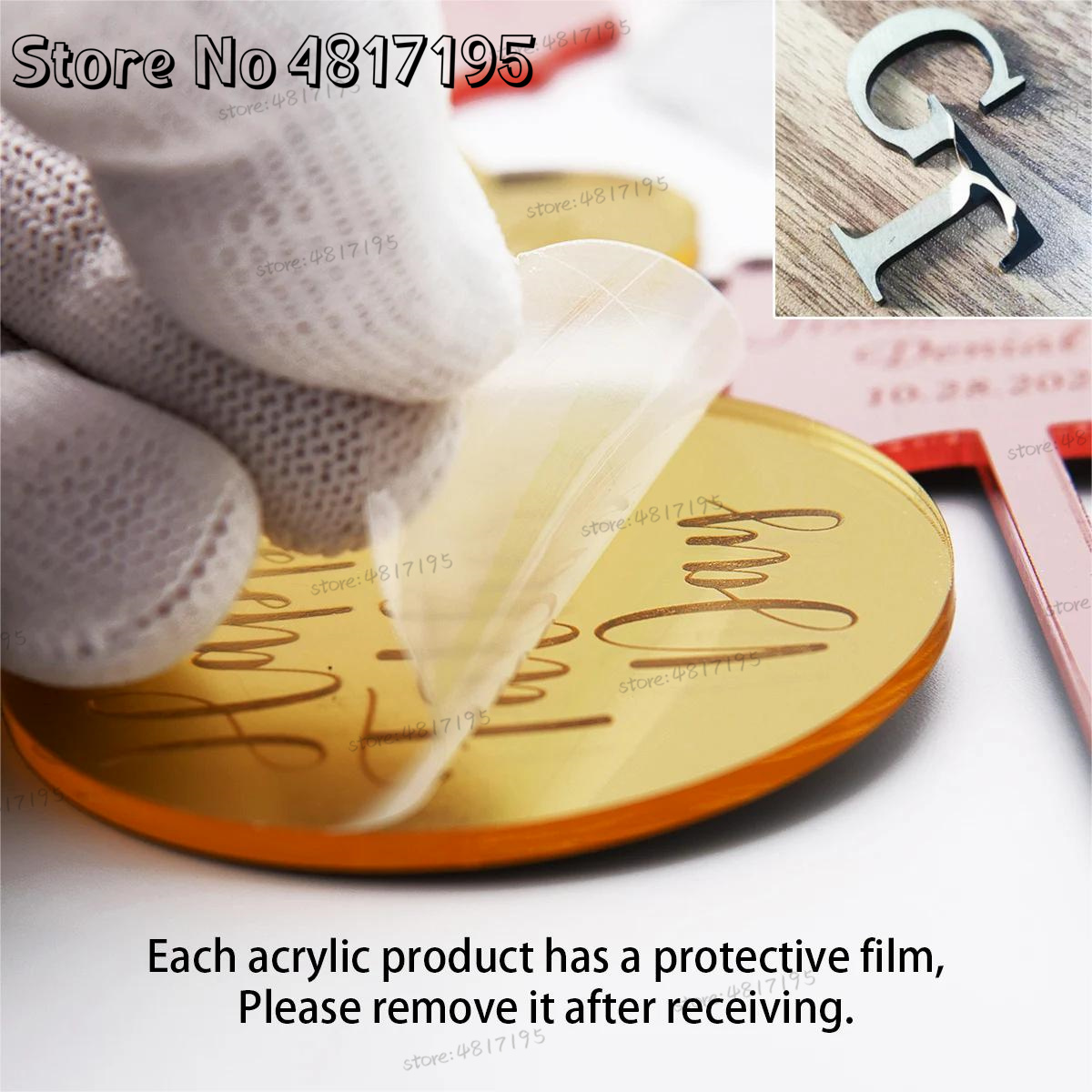 20/50/100Pcs Custom Wedding Na - Baby Clothing Tags のレビューと価格