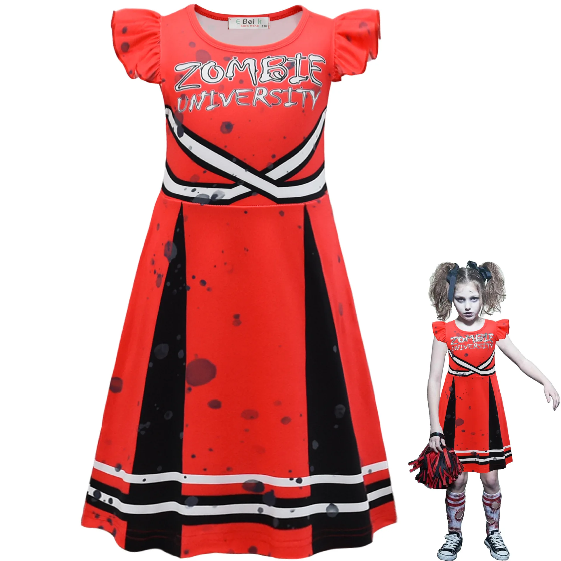 New Grils Dress Zombies 2 Cosp - Baby Clothing Unit のレビューと価格