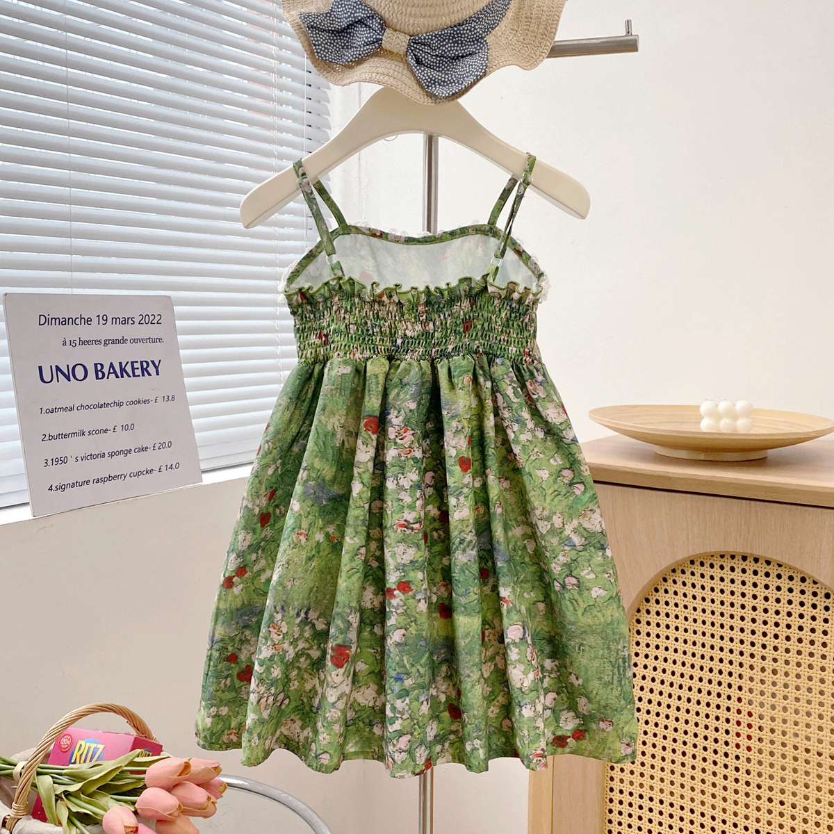 Girls Sweet Dresses Summer Oil - Baby Clothing Line のレビューと価格