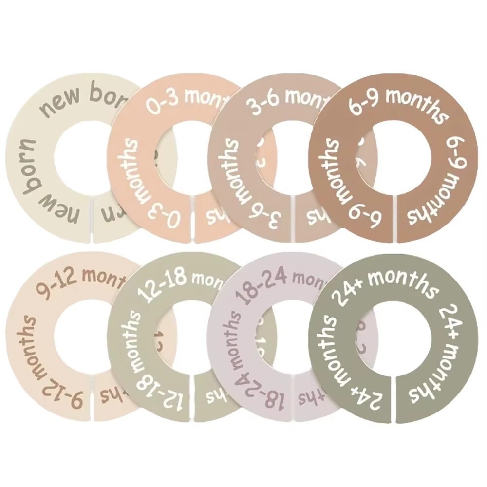 68/9Pcs Organizing Hangers Bab - Baby Clothing Tags のレビューと価格