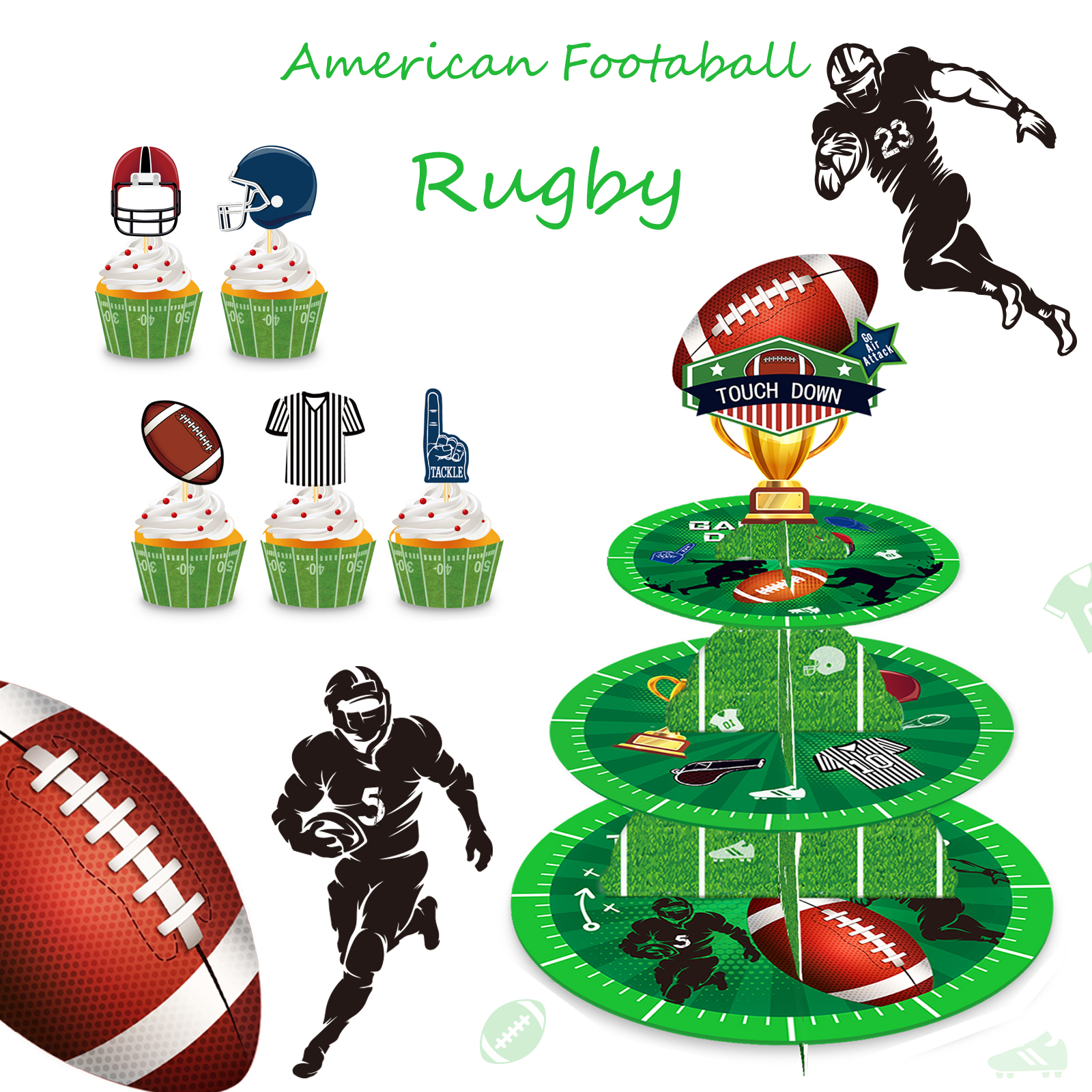 3 Layers Sports Rugby Football - Baby Clothing Display Stand のレビューと価格