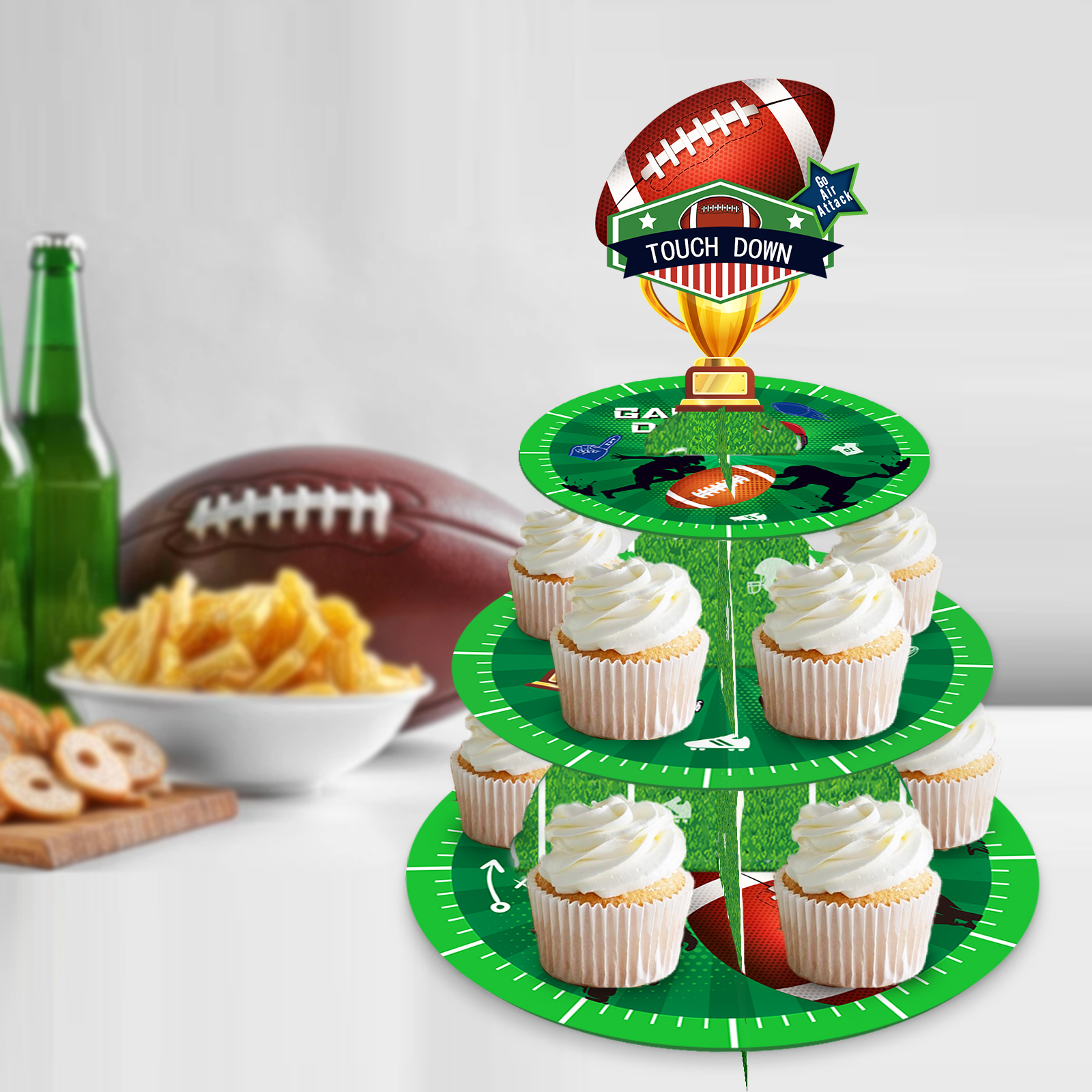3 Layers Sports Rugby Football - Baby Clothing Display Stand のレビューと価格