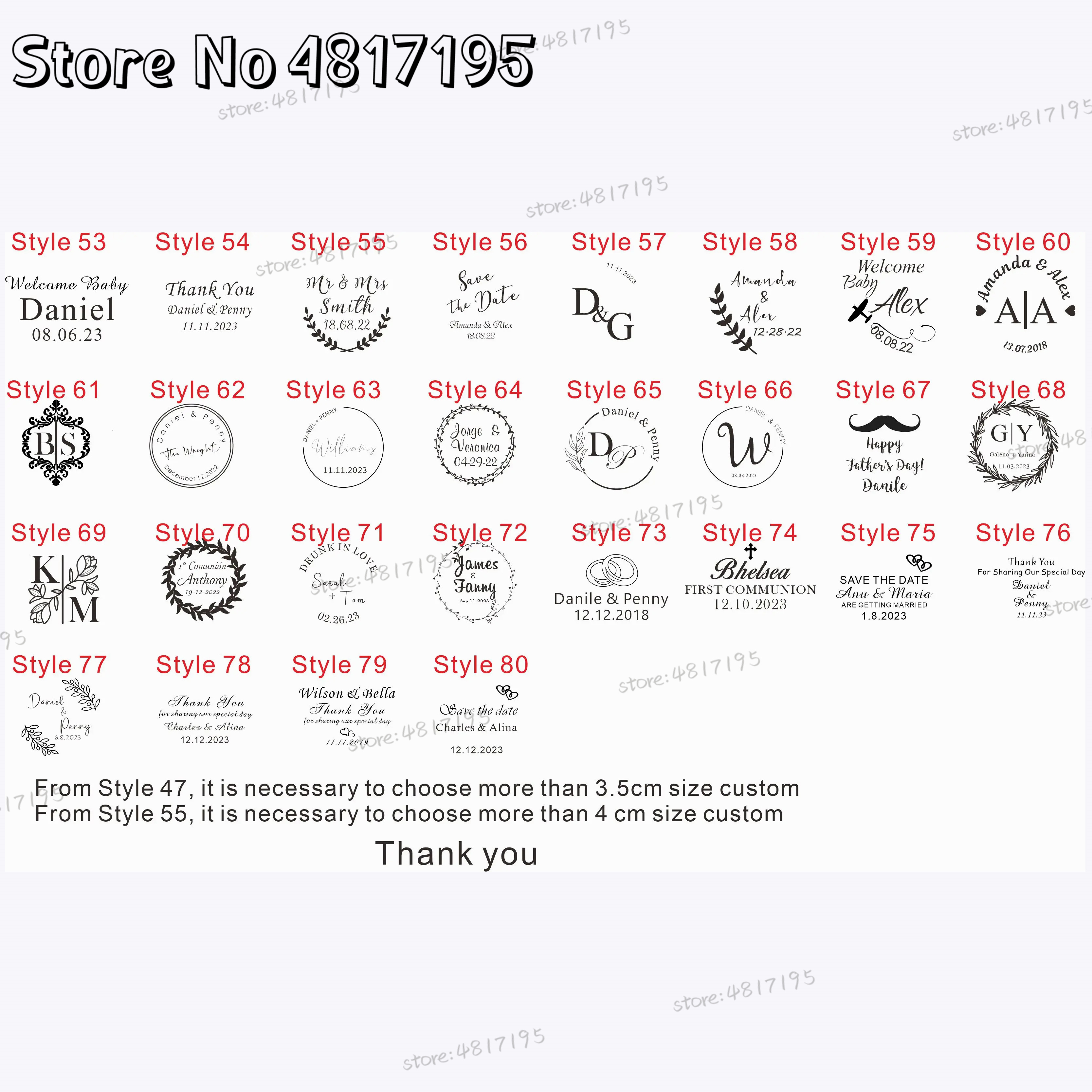 10 20 50Pcs Personalised Weddi - Baby Clothing Tags のレビューと価格