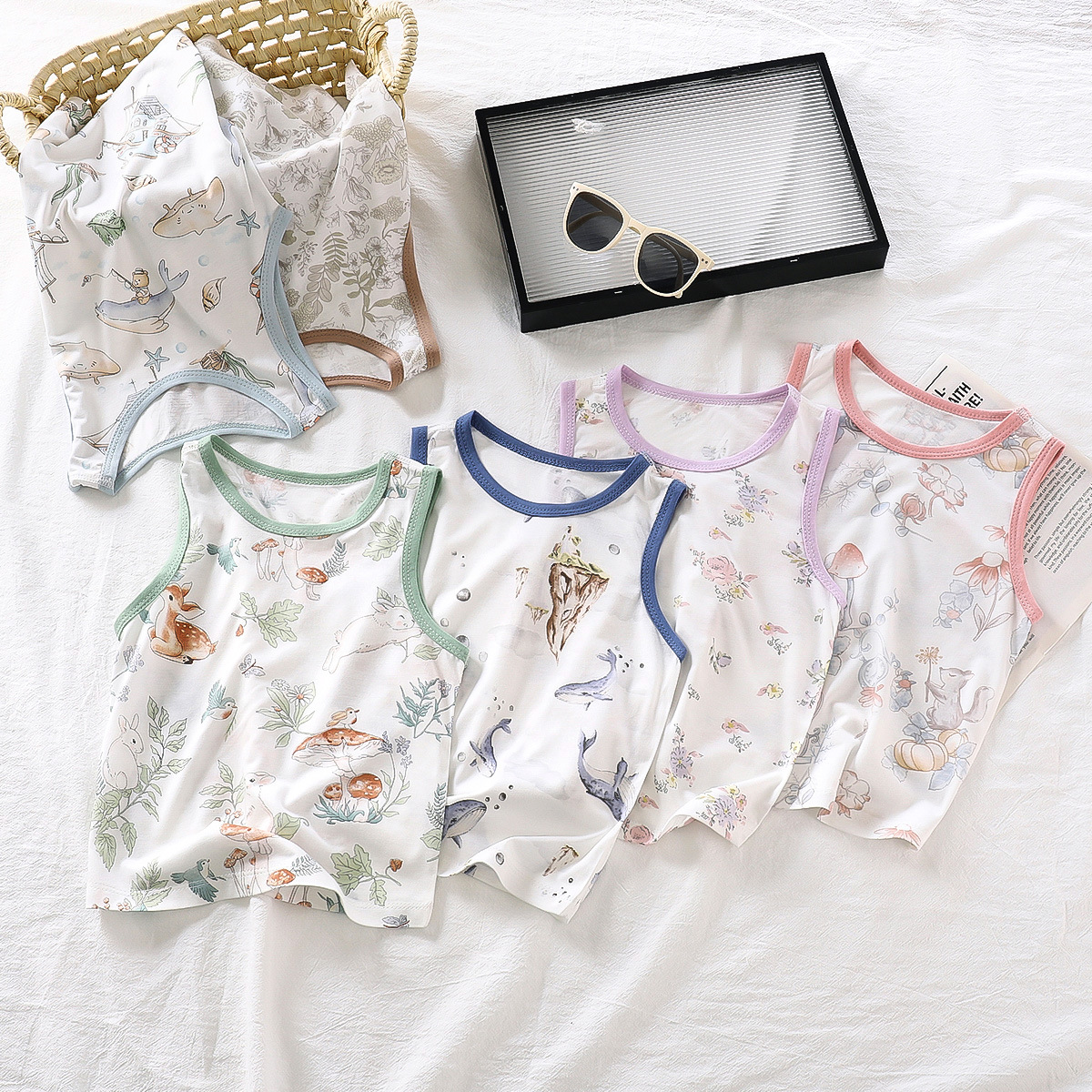 Summer Kids Tanks Top Children - Baby X Clothing のレビューと価格