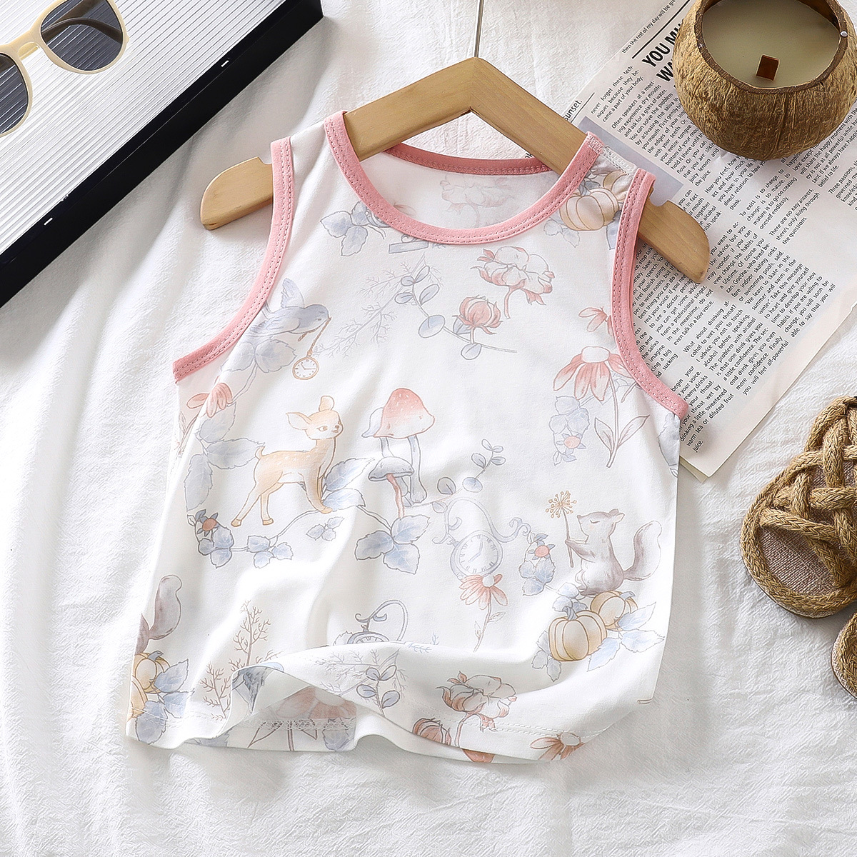 Summer Kids Tanks Top Children - Baby X Clothing のレビューと価格